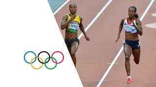 Womens 200m SemiFinals  Adeoye Simpson amp Peter  London 2012 Olympics [upl. by Leelaj]