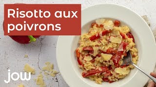 Recette de risotto aux poivrons [upl. by Resor]