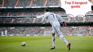 The greatast power kick all time  Cristiano Ronaldo unbelievable long range Goals that shock world [upl. by Mihcaoj]