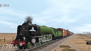 TRAINZ SIMULATOR 3  TRAIN SIMULATOR GAMEPLAY  STEAM LOCOMOTIVE [upl. by Dammahom]