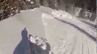 Avalanche Caught on GoPro Camera Uinta Mountains Utah 22114 [upl. by Oirrad984]