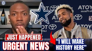 🔥🔥URGENT BOMBASTIC NEWS ODELL BECKHAM JR IN DALLAS JERRY JONES CONFIRMSDALLAS COWBOYS NEWS [upl. by Inor]