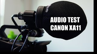 CANON XA11 SAMPLE AUDIO [upl. by Bron]