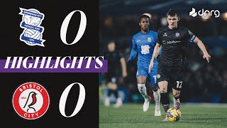 Birmingham City 00 Bristol City  Highlights [upl. by Yoccm519]