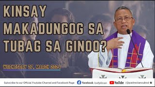 quotKinsay makadungog sa tubag sa Ginooquot 03272024 Misa ni Fr Ciano Ubod sa SVFP [upl. by Alonso]