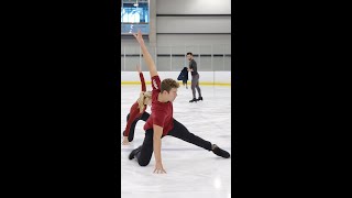 Skating to Journey quotWorlds Apartquot w World Champions Alexa Knierim and Brandon Frazier [upl. by Atsylak]