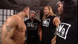 The Rock meets The nWo No Way Out 2002 [upl. by Nahtaoj]