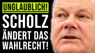 🚨SKANDAL SCHOLZ MANIPULIERT WAHLRECHT AfD KÄMPF FUR NEUWAHLEN IM FEBRUAR🚨 [upl. by Feliks]