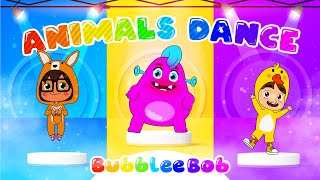 Funny Animals Dance Video for Kids Nursery Rhymes with Lyrics amp Simple Kids Songs nurseryrhymes [upl. by Annoynek796]