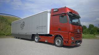 The new MercedesBenz Actros L 2022 Exterior [upl. by Whyte967]