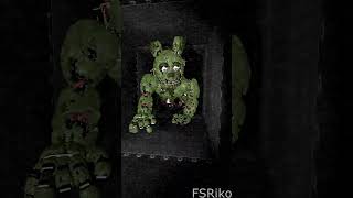 Springtrap gets Sussy in the Vents fnaf [upl. by Noivert525]