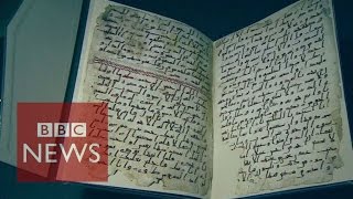 Oldest Koran found in Birmingham  BBC News [upl. by Attirehs]