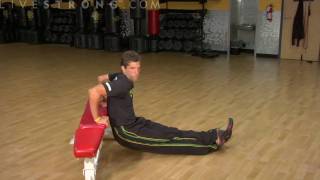 How to Do Bench Dip Exercises [upl. by Petras]