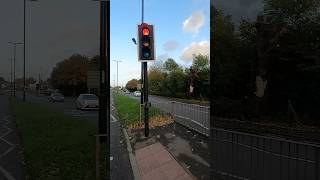 Coventry Ansty Road A4600 PEEK TLED Traffic Lights Toucan Crossing [upl. by Skelton]