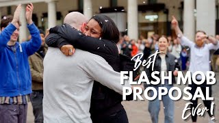 Best EVER Flash Mob ProposalGirlfriend Thinks It’s For Someone Else [upl. by Eniluap311]