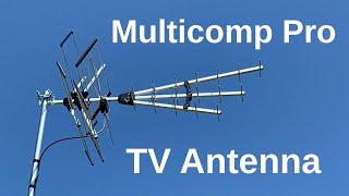 Multicomp Pro Outdoor TV Antenna Review  OTA Television [upl. by Hola214]