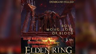 Slaying DemiGod Mohg Lord of Blood at Mohgwyn Palace Siofra River Well eldenring [upl. by Sul492]