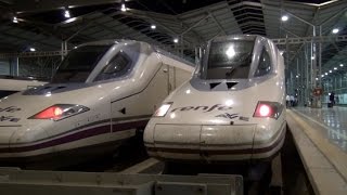 Renfe high speed AVE train At 300 KpH [upl. by Sinned]