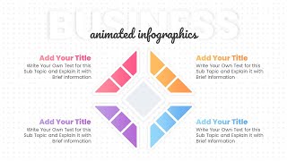 PowerPoint 4 Elements Infographic Template [upl. by Gnihc]