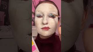 CRACKED DOLL MAKEUP TUTORIAL 😨😨😨 makeuptrends makeup halloweenmakeuplook halloween [upl. by Ungley]