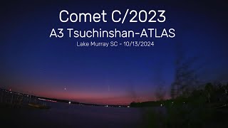 Comet C2023 A3 Tsuchinshan ATLAS [upl. by Corella344]