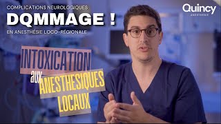 DQMMAGE   Toxicité des anesthésiques locaux  Dr Zanoun [upl. by Maryly704]