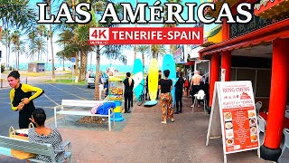 TENERIFE  PLAYA DE LAS AMÉRICAS  Early Morning Walk 👀 4K Walk ● May 2024 [upl. by Enilorac]