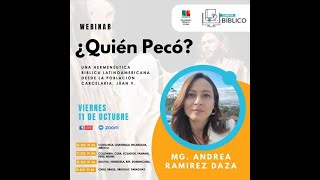 ¿QUIÉN PECÓ  WEBINAR DE CIENCIAS BÍBLICAS [upl. by Clemente]