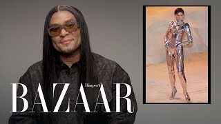 Law Roach Reveals the Zendaya Look That Left Him in Tears  Fashion Flashback  Harpers BAZAAR [upl. by Edith367]