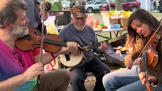 Sourwood mountain  Clifftop Appalachian Stringband Festival 2023  Rhys amp Sami fiddles [upl. by Lohrman389]