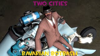 TF2 MvM Two Cities How Spy cuts through Bavarian Botbash like butter [upl. by Ainattirb]