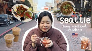 What I DID and ATE in SEATTLE ft my pike place favs and trying new things [upl. by Ajin]