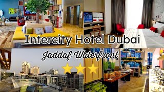 Intercityhotel Dubai  Jaddaf Waterfront  3Star Hotel  Dubai  United Arab Emirates  Staycation [upl. by Ylreveb]