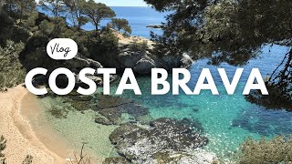 Costa brava travel vlog exploring hidden coves amp prettiest spots [upl. by Acul]