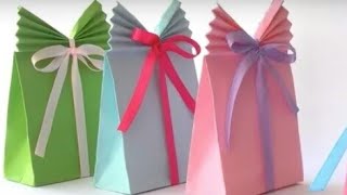 Diy gift packing ideas  paper bag  gift wrapping  creative gift packaging [upl. by Edrahs119]