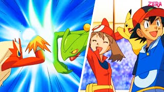 Ash vs May  Full Battle  Pokemon AMV [upl. by Namreg271]