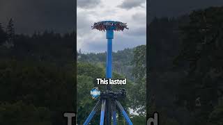 Roller Coaster Stuck Upside Down TTchrisxryan [upl. by Ived220]