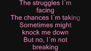 Miley Cyrus  The Climb  LyricsSongtext [upl. by Euhc884]