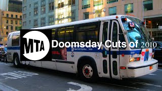 MTA Budget Cuts of 2010 [upl. by Peugia]