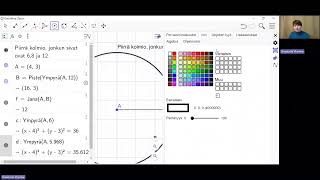 Geogebra kolmio kolmella sivulla [upl. by Nitsid299]