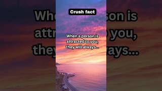 When a person is attracted to you PsychologicalFacts AttractionSigns LoveInsights shorts [upl. by Eicnarf]