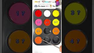 Guess the color Challenge colormixing asmr satisfying [upl. by Yddet291]