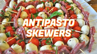 Easy Antipasto Skewers Recipe  Perfect Appetizer for Any Occasion [upl. by Malcolm458]