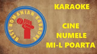 KARAOKE Cine numele mil poarta cine seamana cu mine Versuri Negativ Re min [upl. by Barnabas27]