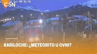 BARILOCHE ¿METEORITO u OVNI [upl. by Ynettirb]