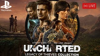 Uncharted Legacy Of Thieves Collection  Uncharted 4 The Lost Legacy GamePlay  STREAMING  PART 4 [upl. by Attenat]