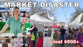 Market Disaster Vlog  I DID NOT EXPECT THIS what went wrong amp how I lost over 500 [upl. by Twum]