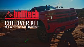 Belltech 6quot  8quot Adjustable Coilover Kit for 2019 SilveradoSierra [upl. by Neyud163]