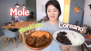 Mole Coreano y Mole Mexicano [upl. by Adihsar]