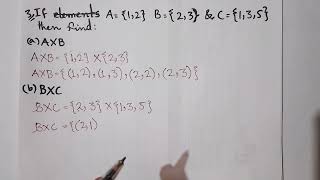 Exercise 175 class 10 maths question 3  cartesian product sets  Ex 175 class 10 maths sindhboard [upl. by Nnylatsirk]